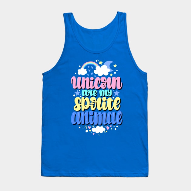 unicorn Tank Top by Mashmuh